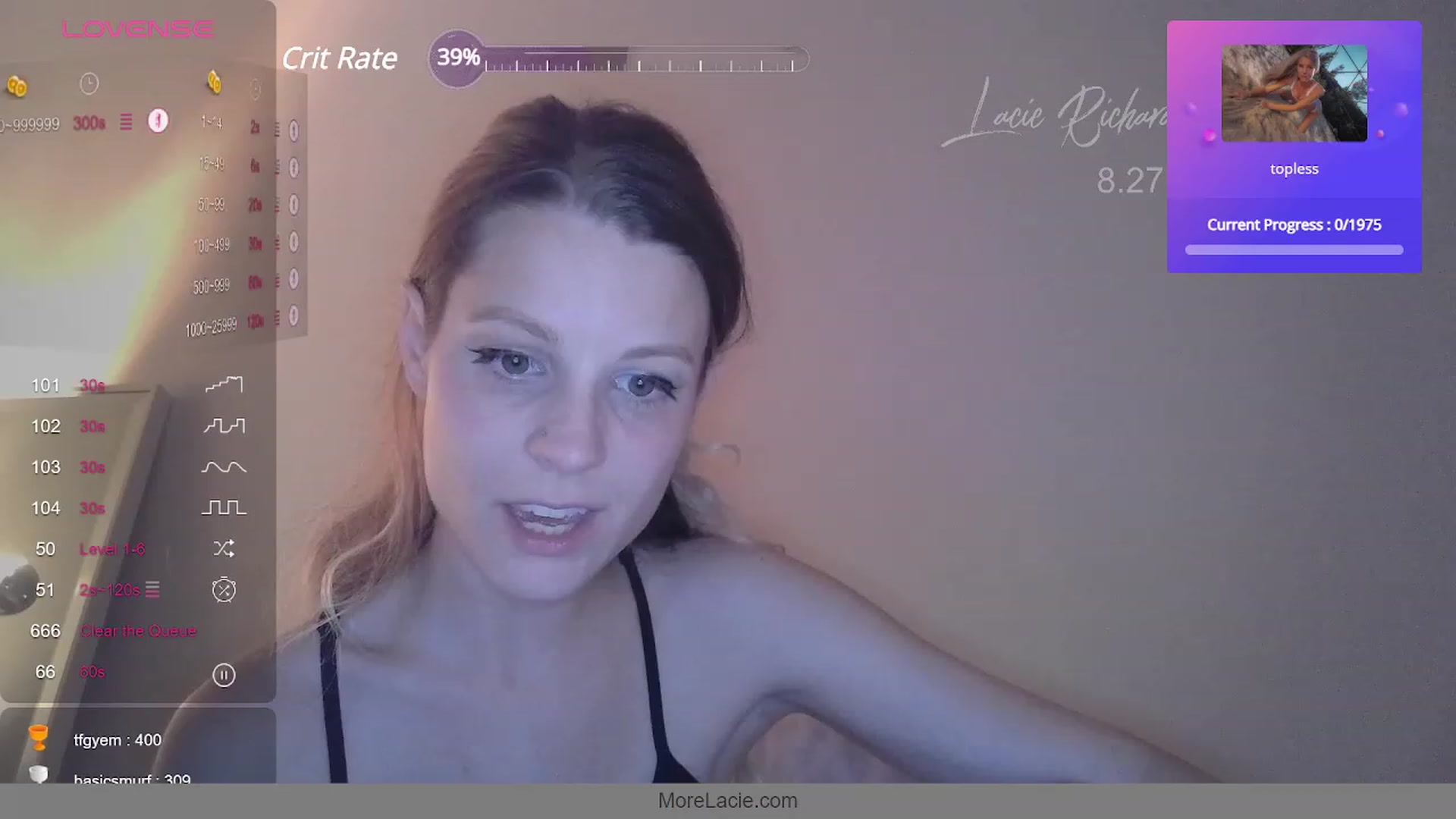 Gallery image thumbnail from LacieRichards's myfreecams stream on, 08/28/2023, 02:30 image 9 of 20