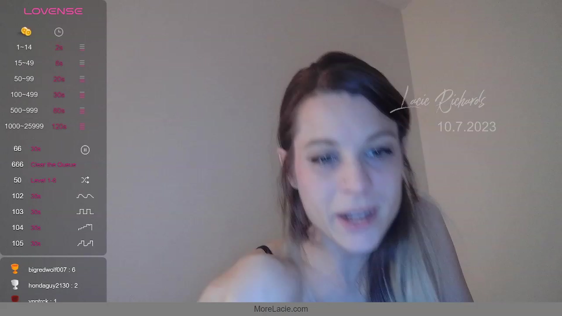 Gallery image thumbnail from LacieRichards's myfreecams stream on, 10/08/2023, 01:16 image 3 of 20