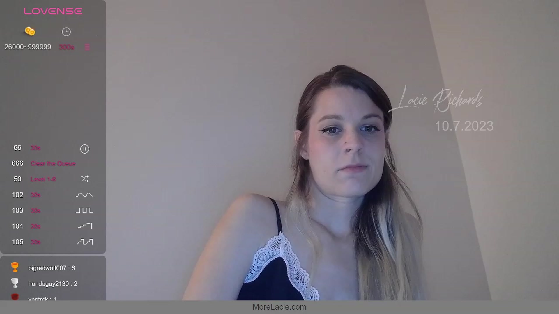 Gallery image thumbnail from LacieRichards's myfreecams stream on, 10/08/2023, 01:16 image 2 of 20