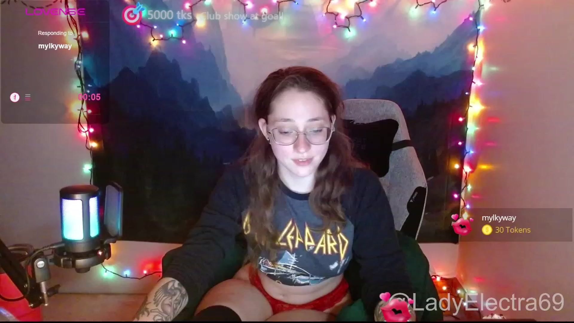 Gallery image thumbnail from LadyElectra69's myfreecams stream on, 12/14/2023, 02:25 image 2 of 20