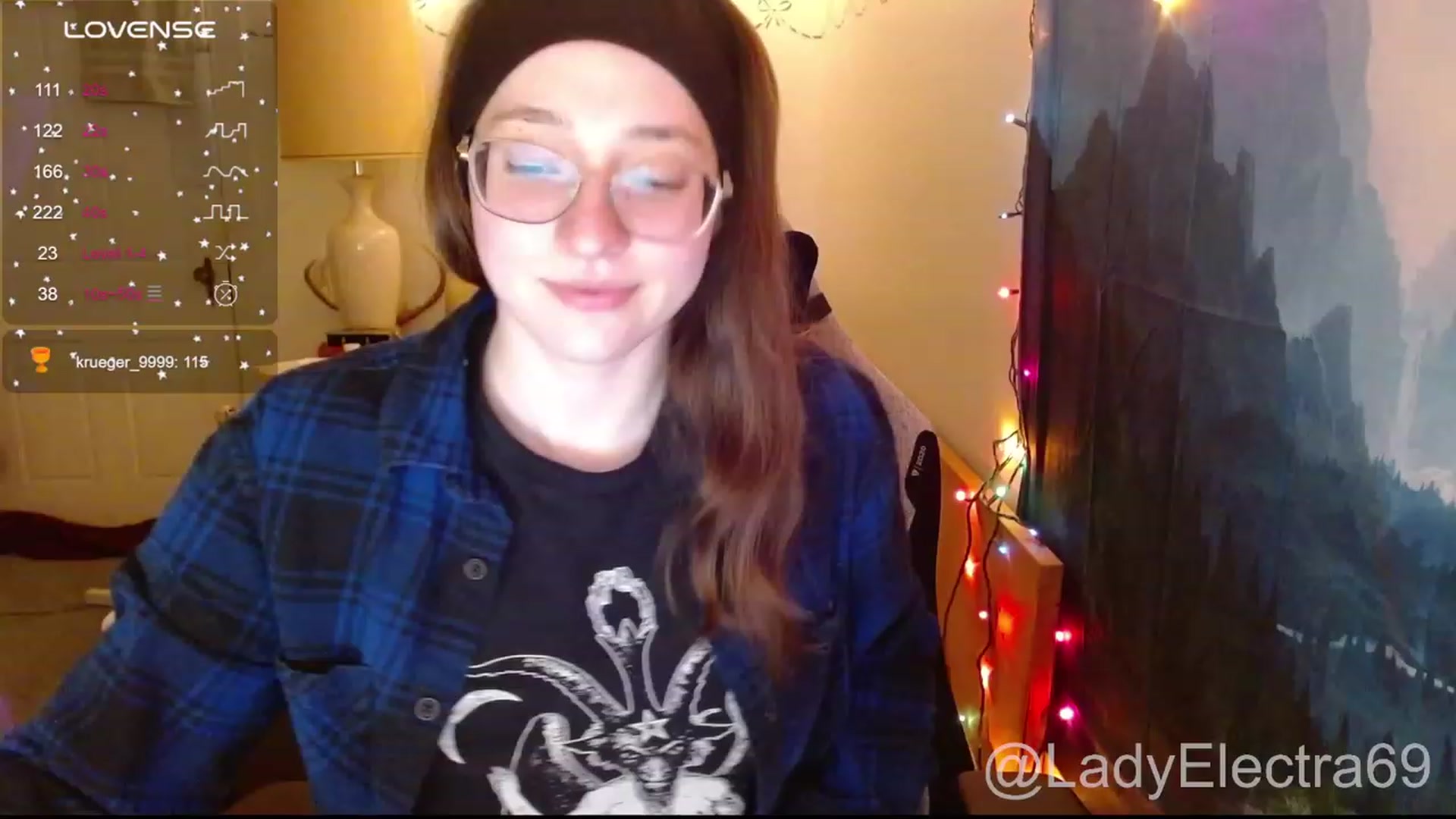 Gallery image thumbnail from LadyElectra69's myfreecams stream on, 01/01/2024, 04:25 image 3 of 20