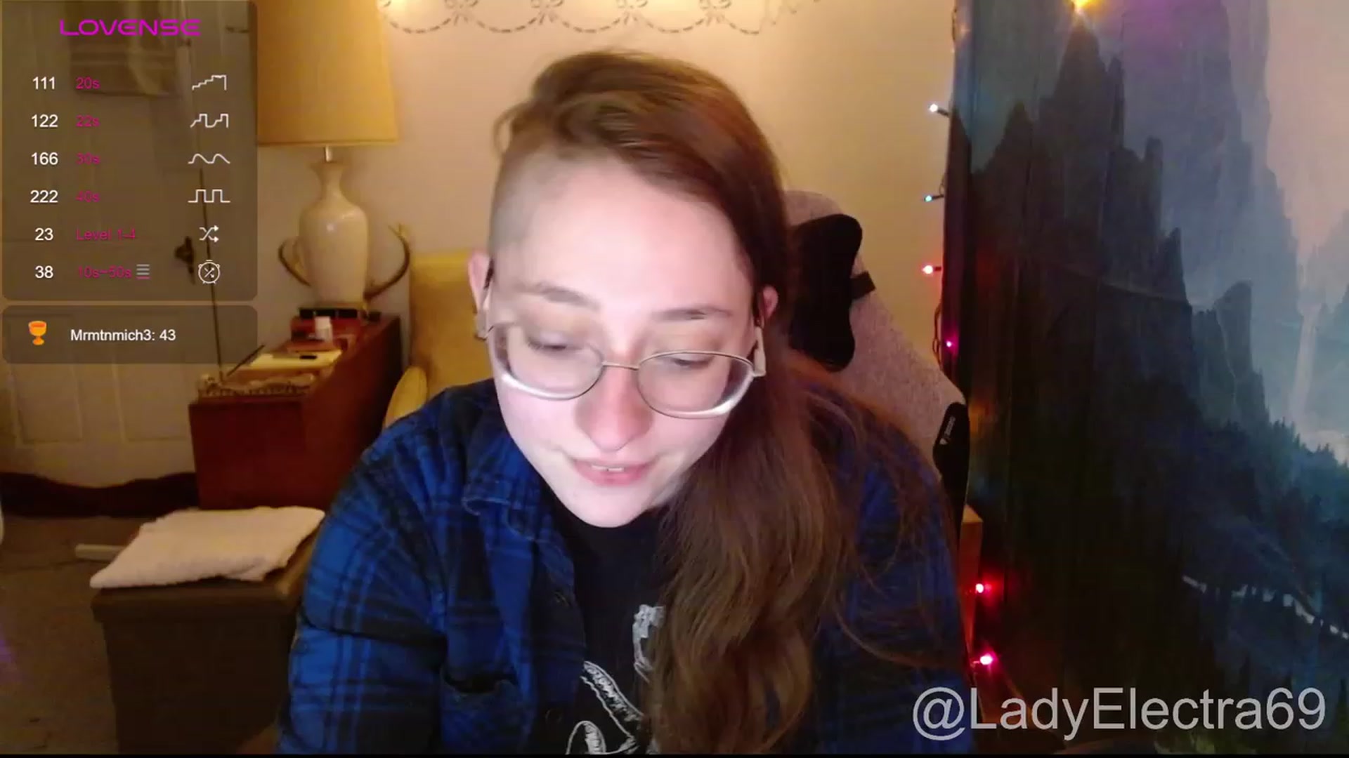 Gallery image thumbnail from LadyElectra69's myfreecams stream on, 01/01/2024, 22:30 image 4 of 20