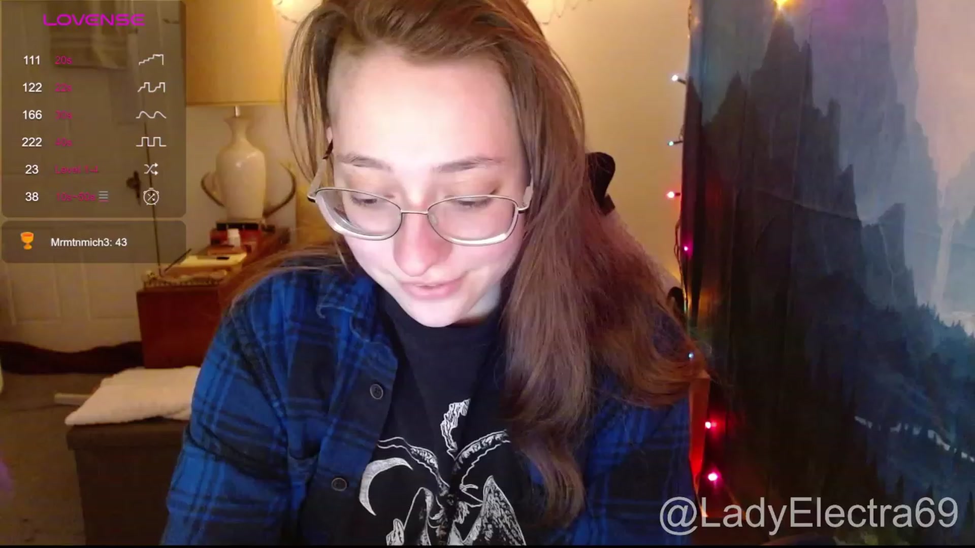 Gallery image thumbnail from LadyElectra69's myfreecams stream on, 01/01/2024, 22:30 image 6 of 20