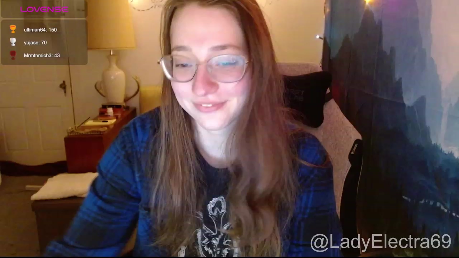 Gallery image thumbnail from LadyElectra69's myfreecams stream on, 01/01/2024, 22:30 image 14 of 20