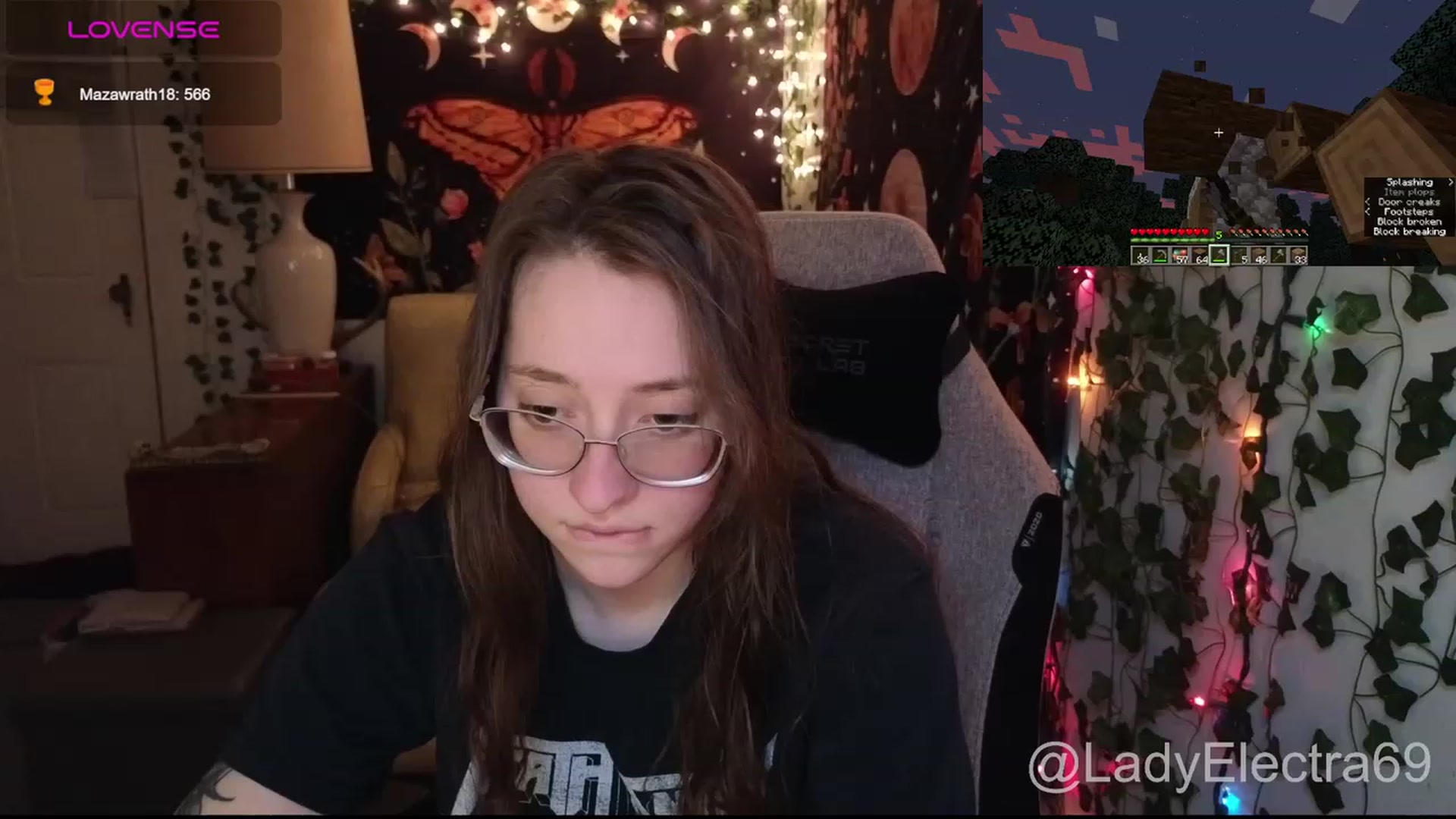Gallery image thumbnail from LadyElectra69's myfreecams stream on, 01/09/2024, 01:43 image 8 of 20