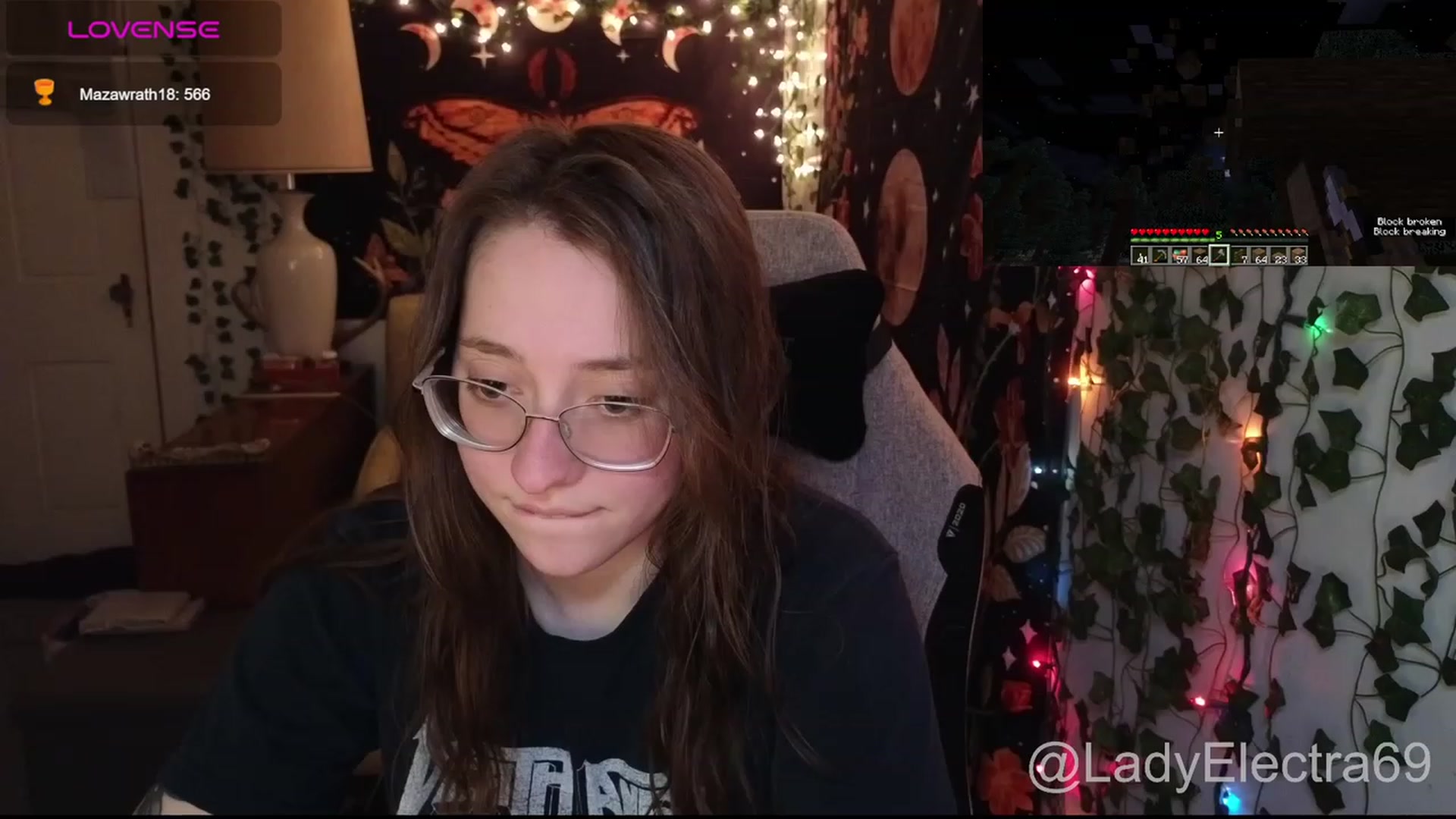 Gallery image thumbnail from LadyElectra69's myfreecams stream on, 01/09/2024, 01:43 image 12 of 20