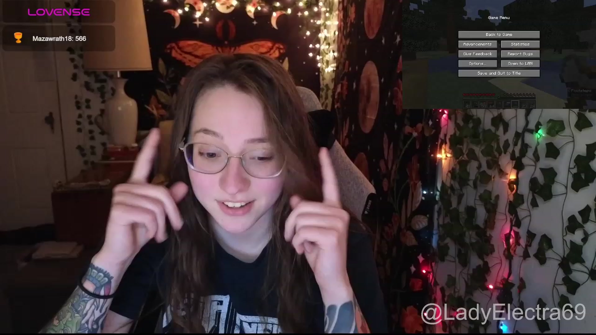 Gallery image thumbnail from LadyElectra69's myfreecams stream on, 01/09/2024, 01:43 image 19 of 20