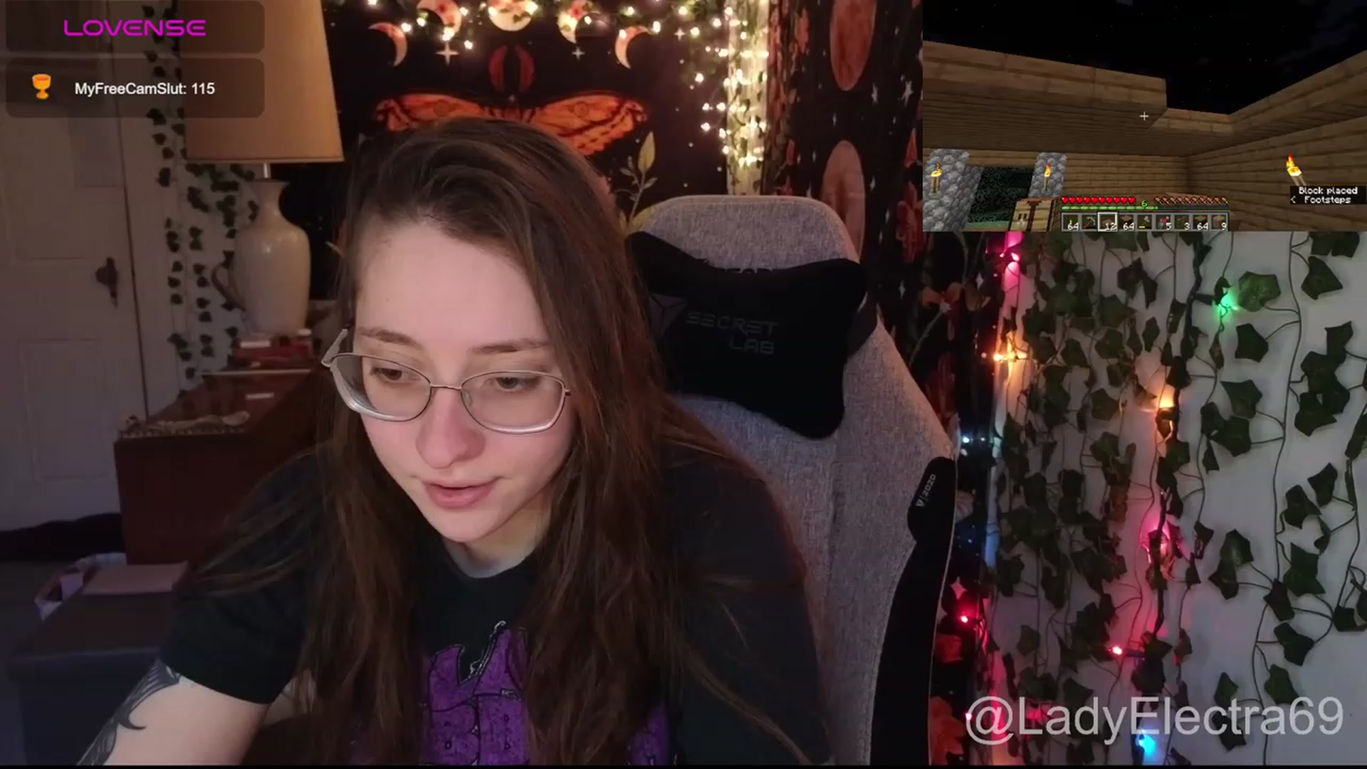 Gallery image thumbnail from LadyElectra69's myfreecams stream on, 01/09/2024, 19:08 image 18 of 20