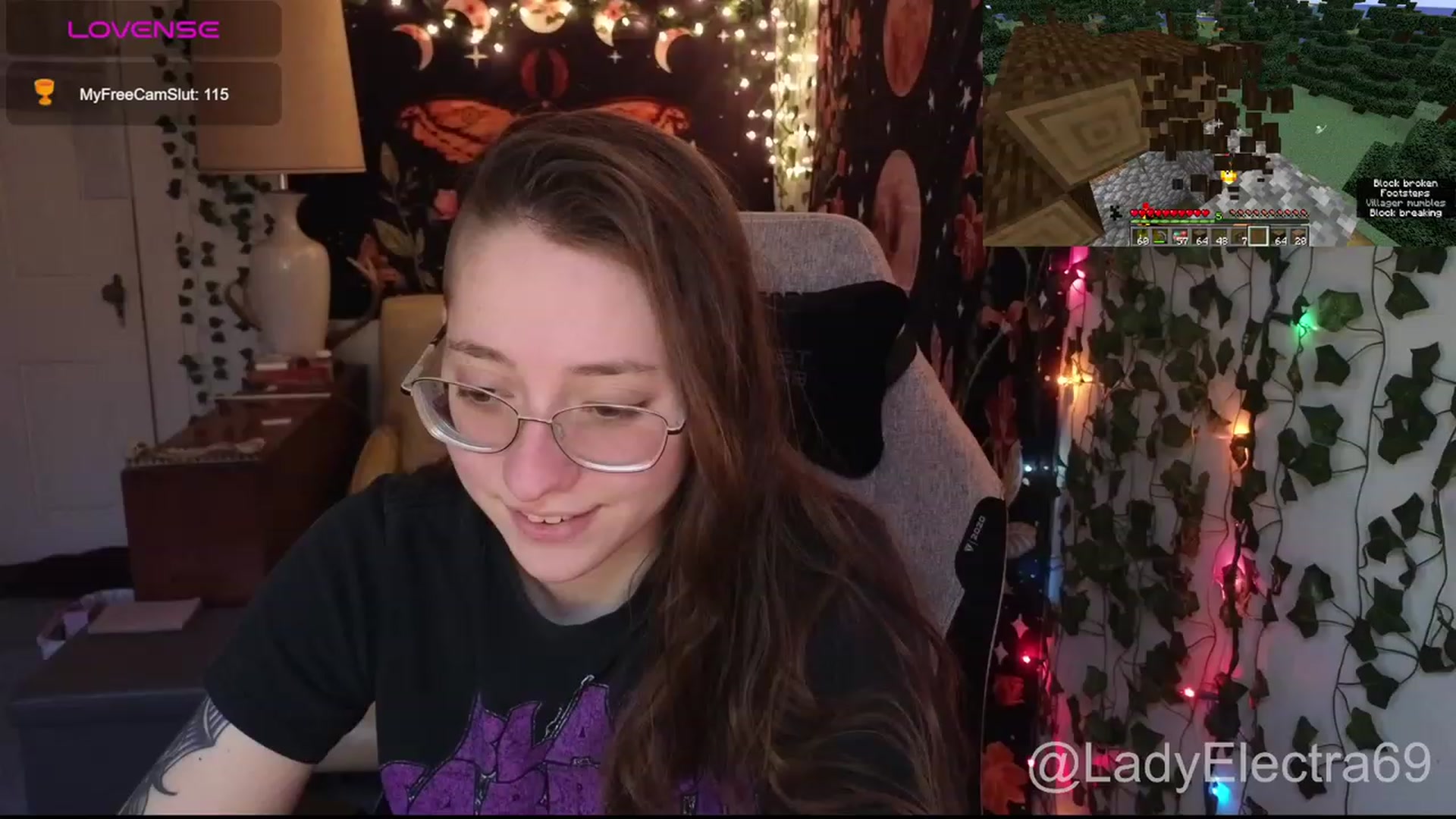 Gallery image thumbnail from LadyElectra69's myfreecams stream on, 01/09/2024, 19:08 image 11 of 20