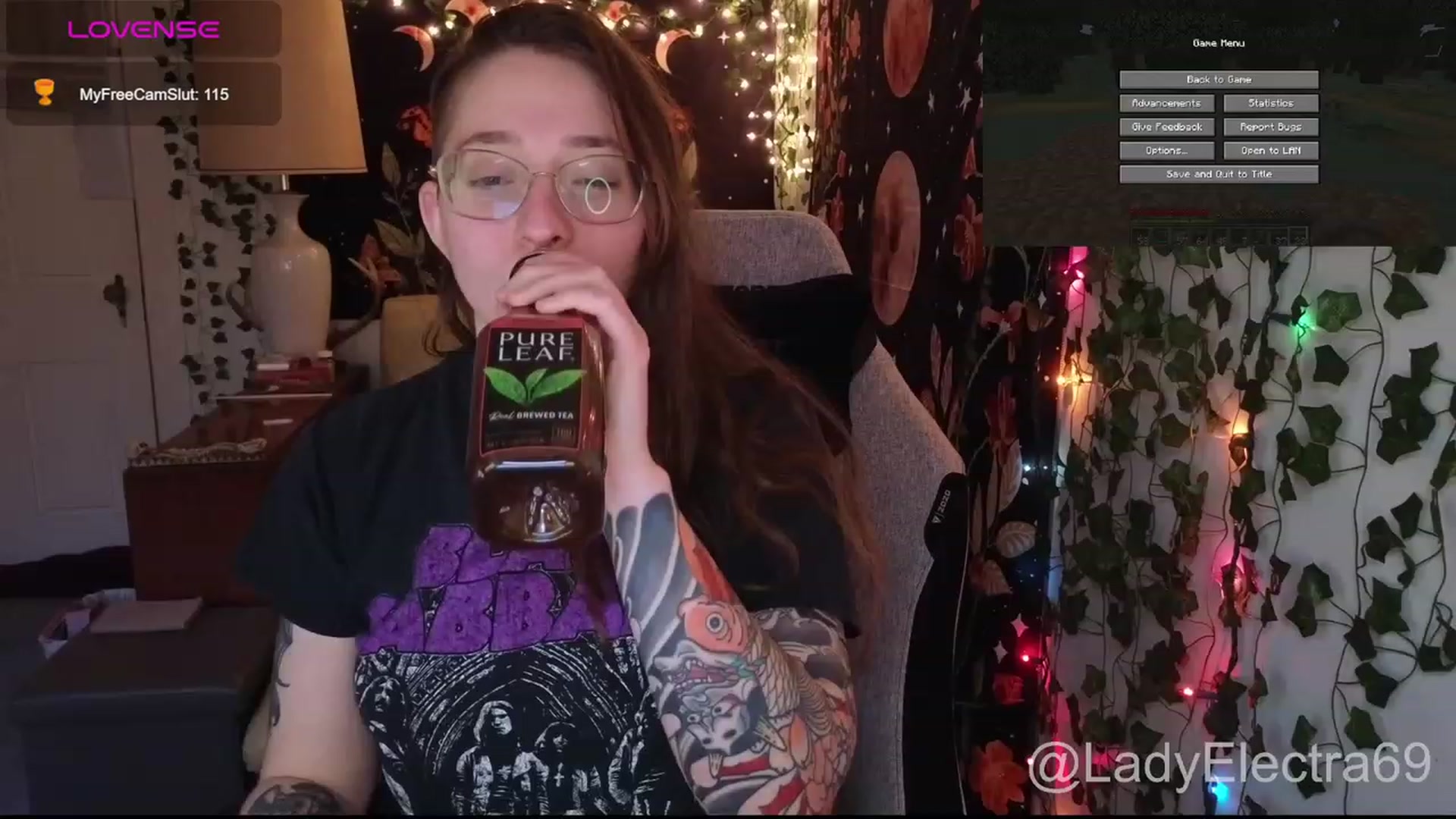 Gallery image thumbnail from LadyElectra69's myfreecams stream on, 01/09/2024, 19:08 image 9 of 20