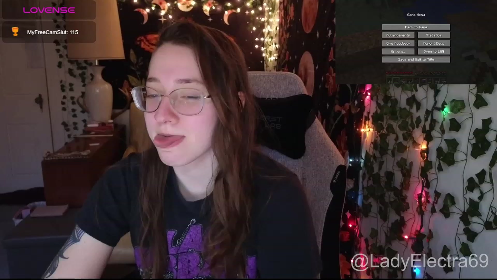 Gallery image thumbnail from LadyElectra69's myfreecams stream on, 01/09/2024, 19:08 image 1 of 20