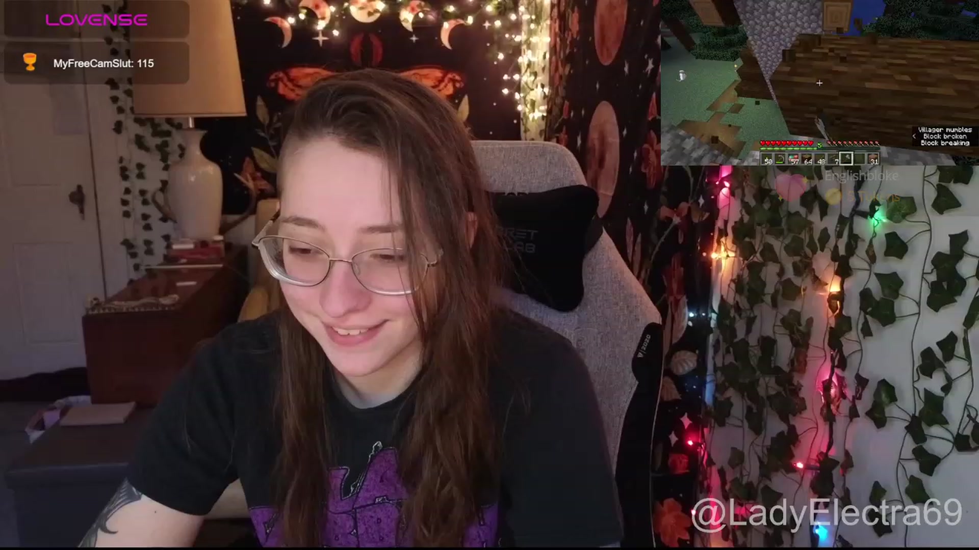 Gallery image thumbnail from LadyElectra69's myfreecams stream on, 01/09/2024, 19:08 image 5 of 20