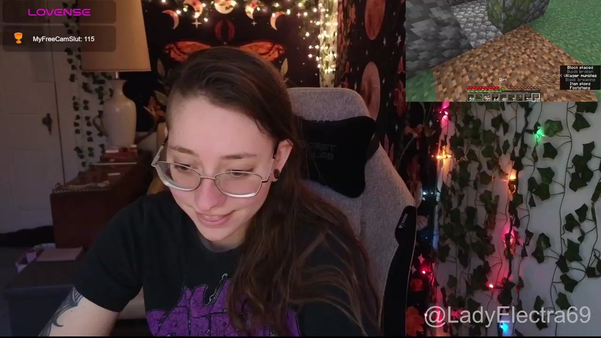 Gallery image thumbnail from LadyElectra69's myfreecams stream on, 01/09/2024, 19:08 image 10 of 20