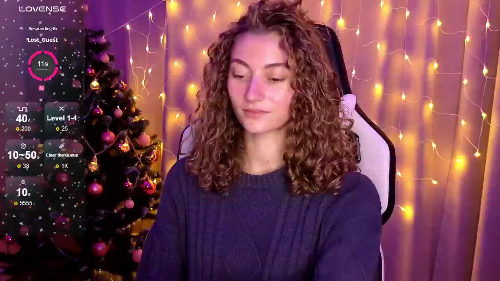 Gallery image thumbnail from Lady_Curls's myfreecams stream on, 12/26/2024, 23:27 image 2 of 20