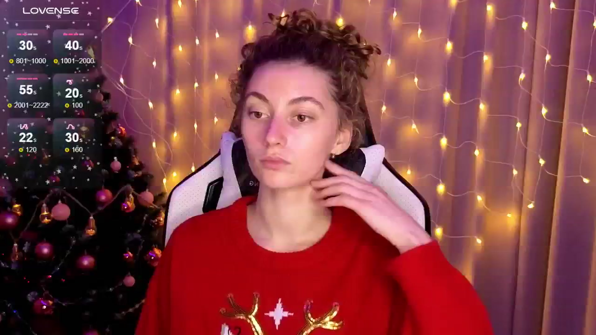 Gallery image thumbnail from Lady_Curls's myfreecams stream on, 01/01/2025, 23:43 image 9 of 20