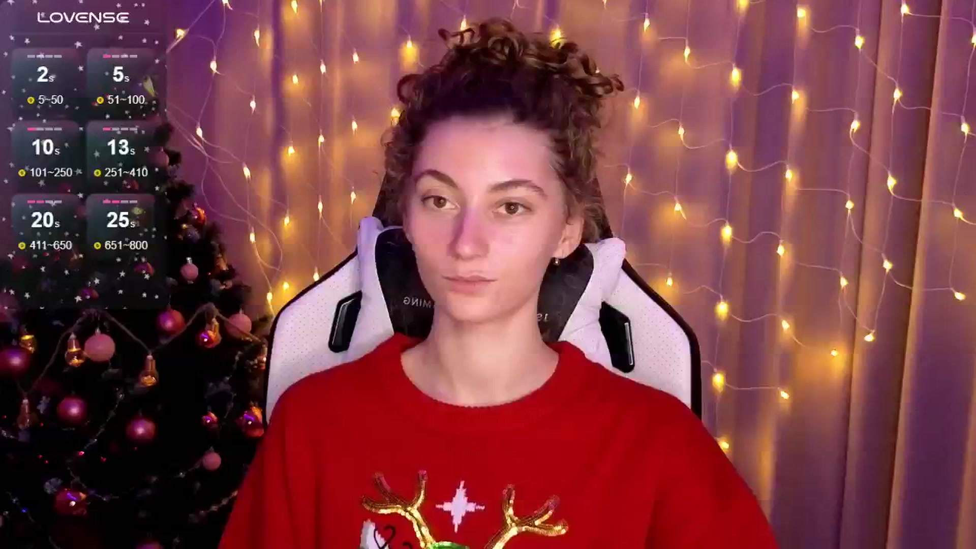 Gallery image thumbnail from Lady_Curls's myfreecams stream on, 01/01/2025, 23:43 image 16 of 20