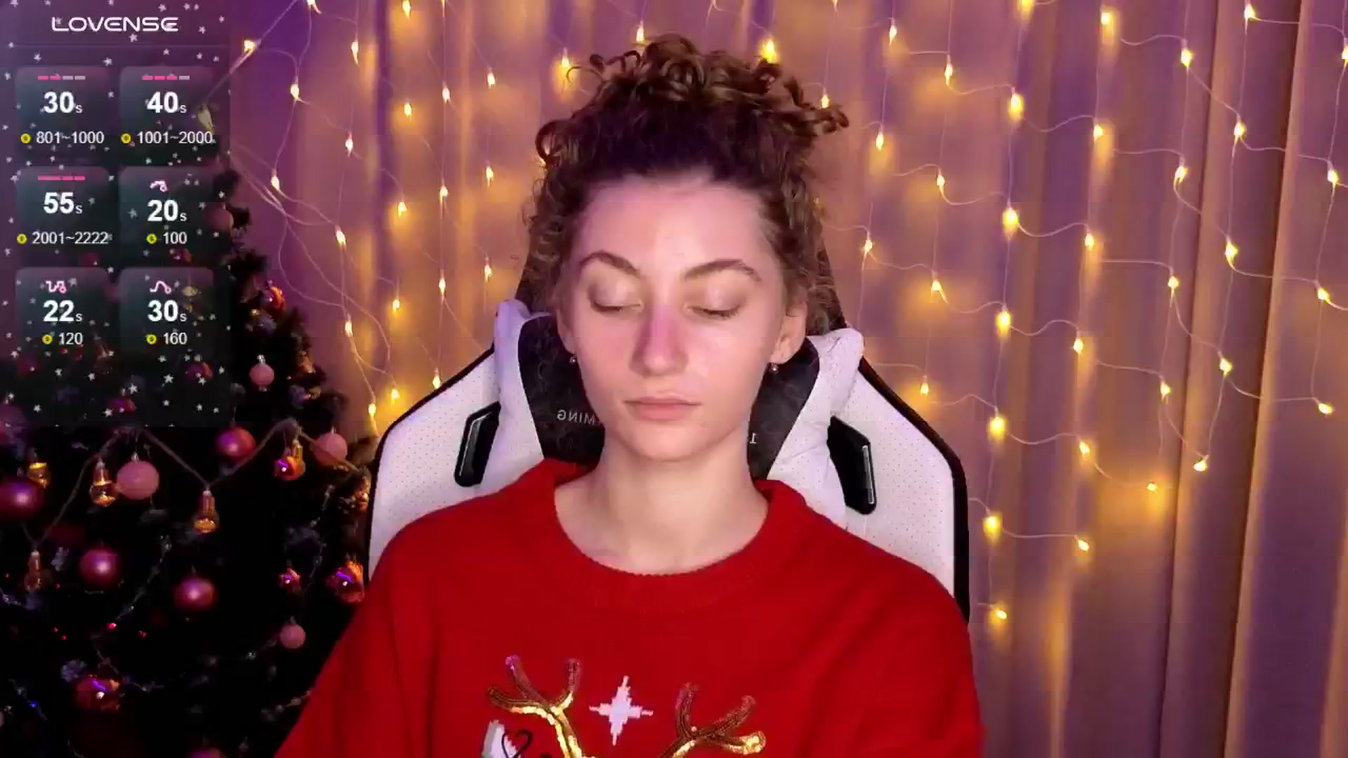 Gallery image thumbnail from Lady_Curls's myfreecams stream on, 01/01/2025, 23:43 image 18 of 20