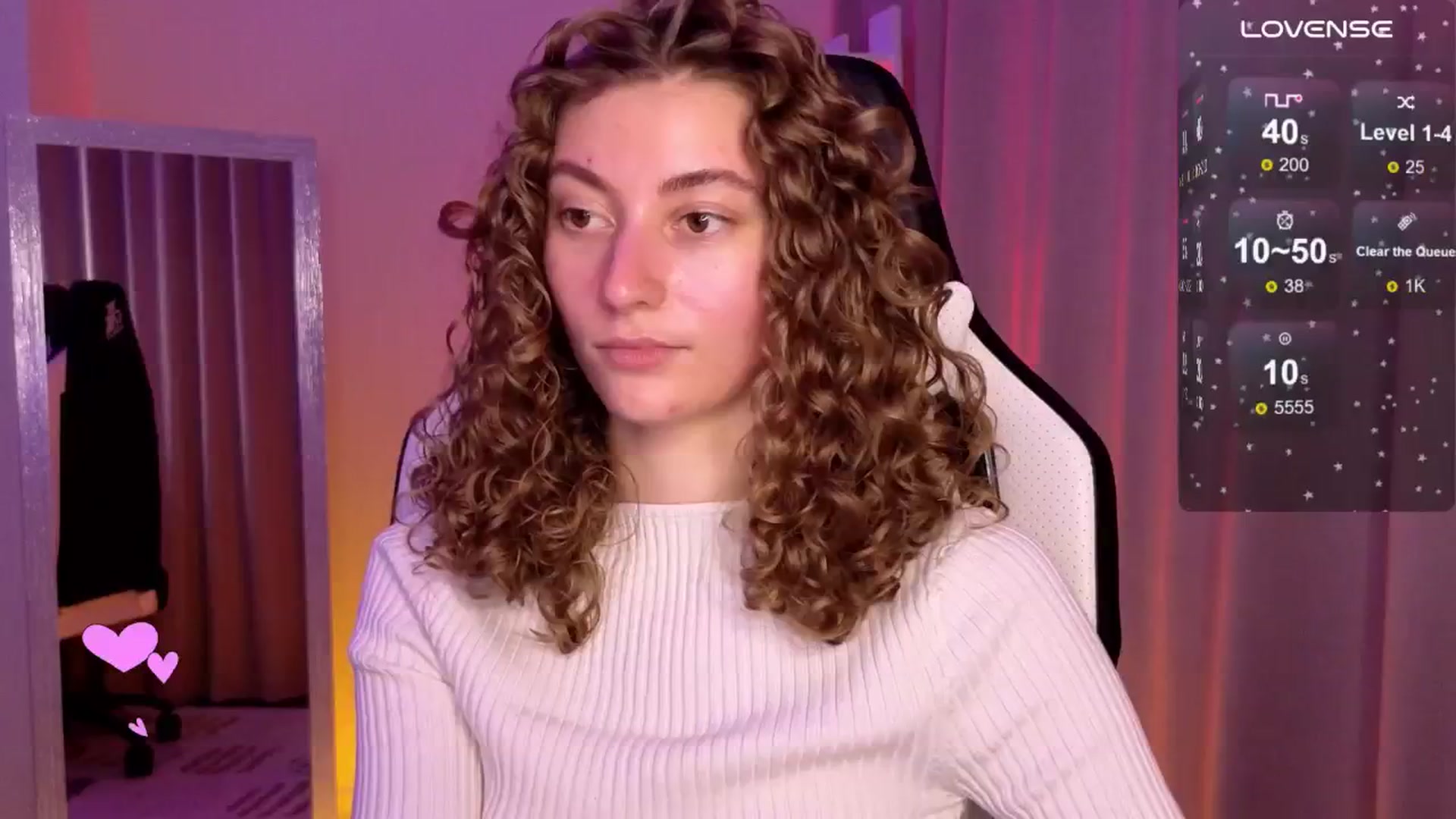 Gallery image thumbnail from Lady_Curls's myfreecams stream on, 01/21/2025, 02:47 image 6 of 20