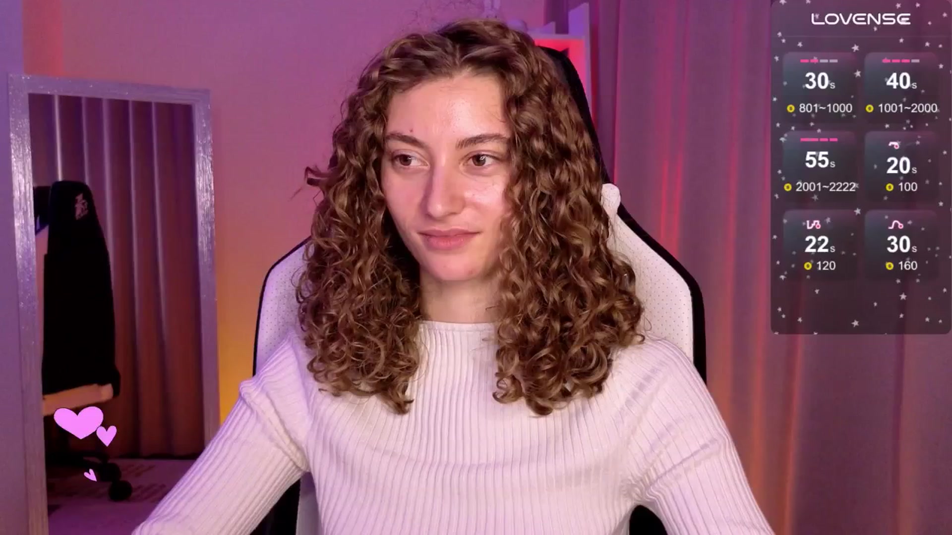 Gallery image thumbnail from Lady_Curls's myfreecams stream on, 01/21/2025, 02:47 image 18 of 20