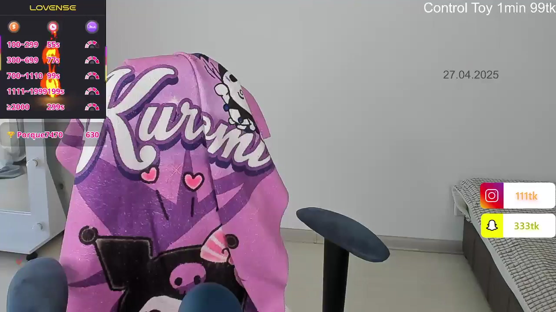 Gallery image thumbnail from LainaaSs_'s myfreecams stream on, 04/27/2025, 12:28 image 11 of 20