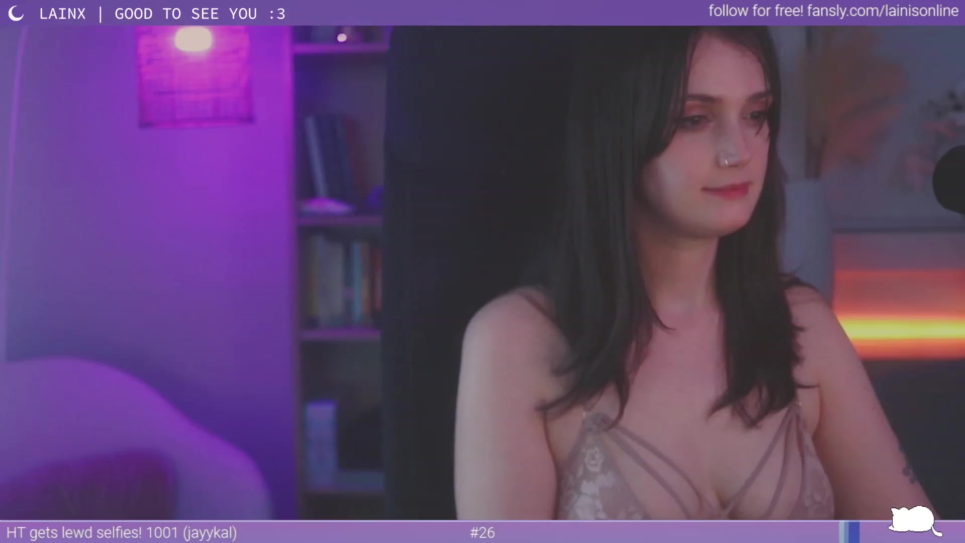 Gallery image thumbnail from Lainx's myfreecams stream on, 05/01/2023, 10:19 image 2 of 20