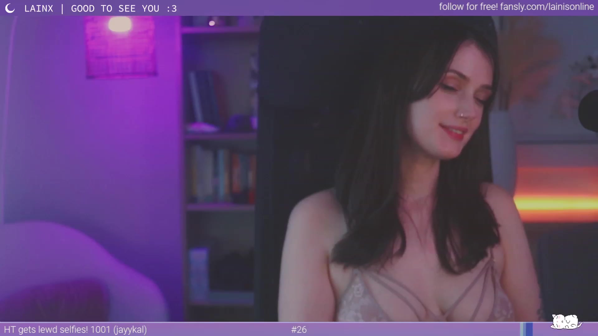 Gallery image thumbnail from Lainx's myfreecams stream on, 05/01/2023, 10:19 image 18 of 20