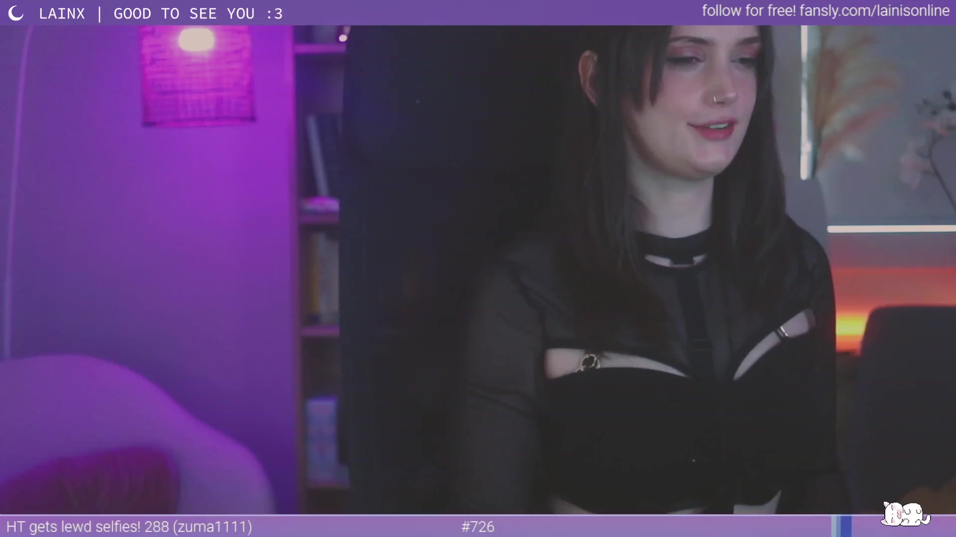 Gallery image thumbnail from Lainx's myfreecams stream on, 05/04/2023, 07:28 image 4 of 20