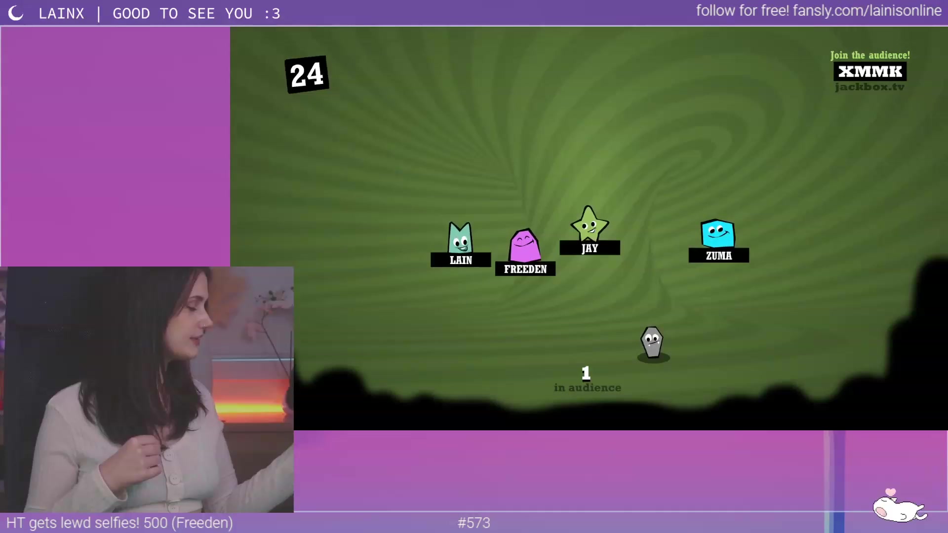 Gallery image thumbnail from Lainx's myfreecams stream on, 05/05/2023, 09:19 image 6 of 20
