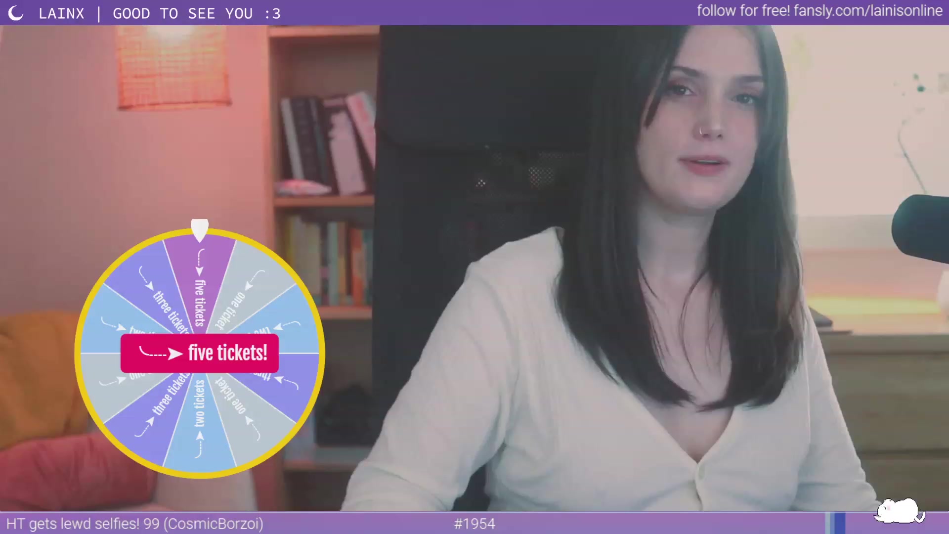 Gallery image thumbnail from Lainx's myfreecams stream on, 05/18/2023, 06:11 image 3 of 20