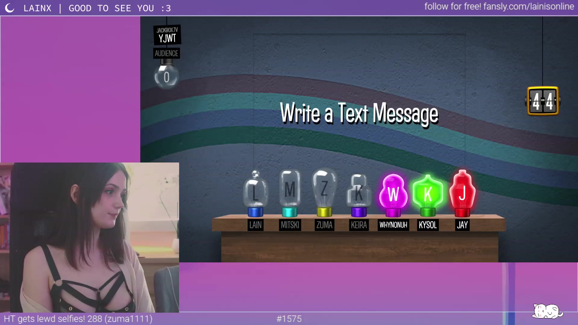 Gallery image thumbnail from Lainx's myfreecams stream on, 05/22/2023, 05:59 image 17 of 20