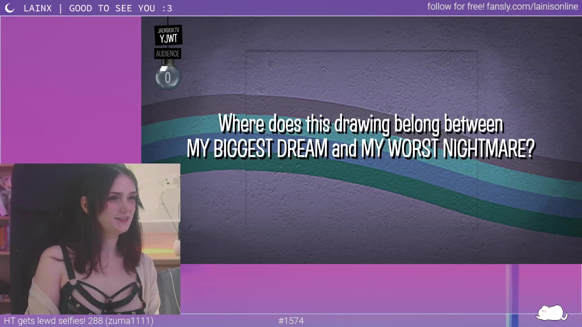 Gallery image thumbnail from Lainx's myfreecams stream on, 05/22/2023, 05:59 image 20 of 20