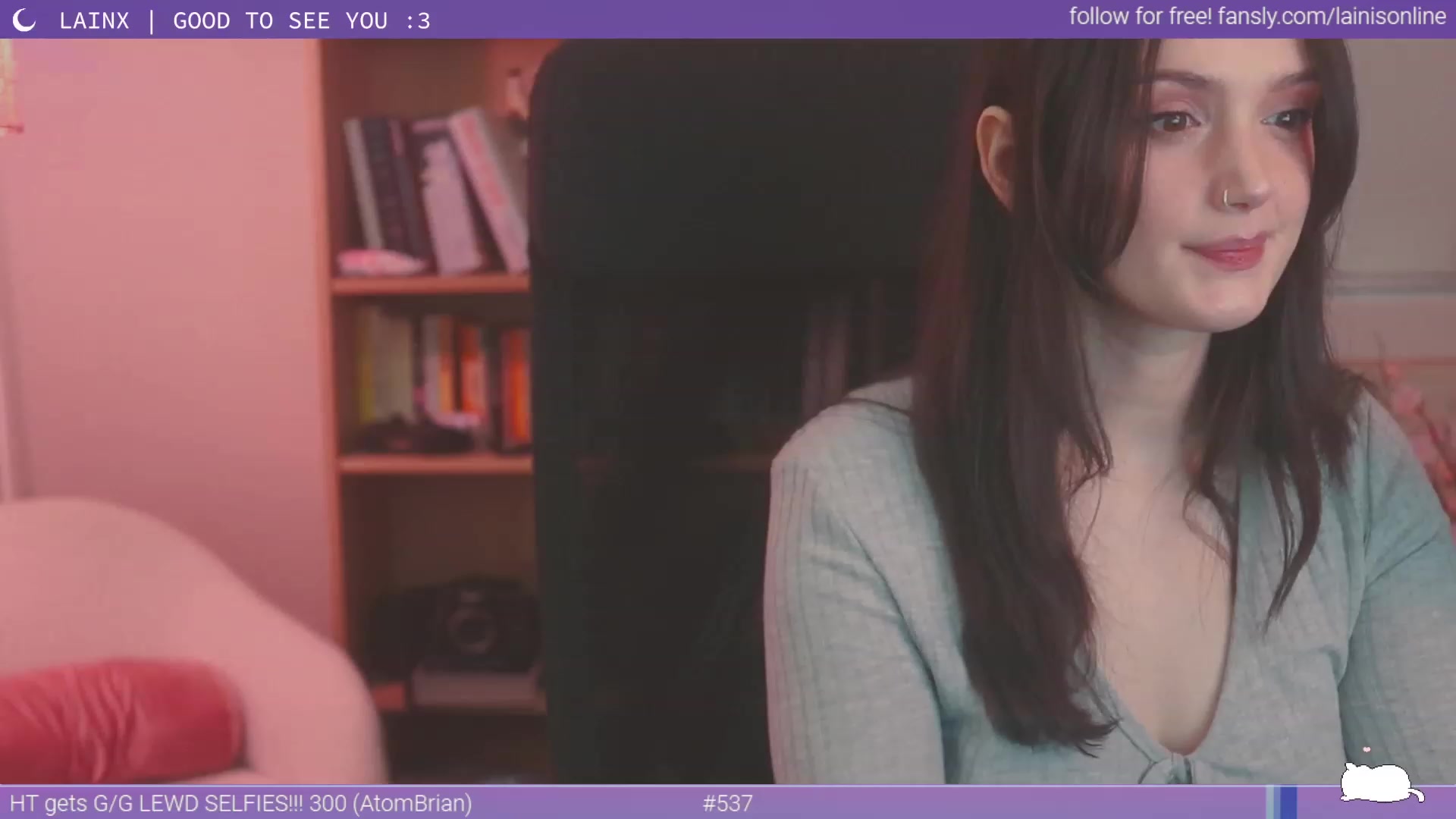 Gallery image thumbnail from Lainx's myfreecams stream on, 09/20/2023, 05:25 image 14 of 20