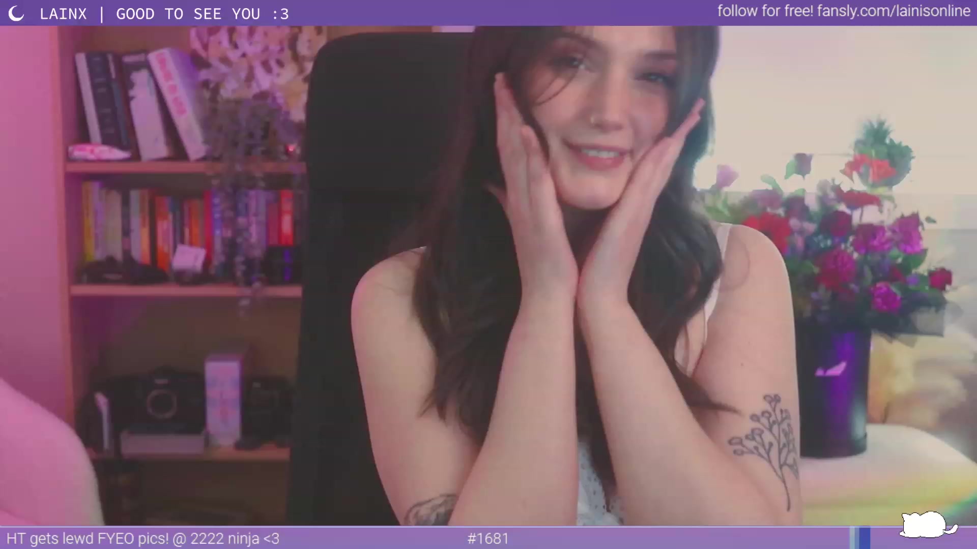 Gallery image thumbnail from Lainx's myfreecams stream on, 10/06/2023, 07:34 image 10 of 20