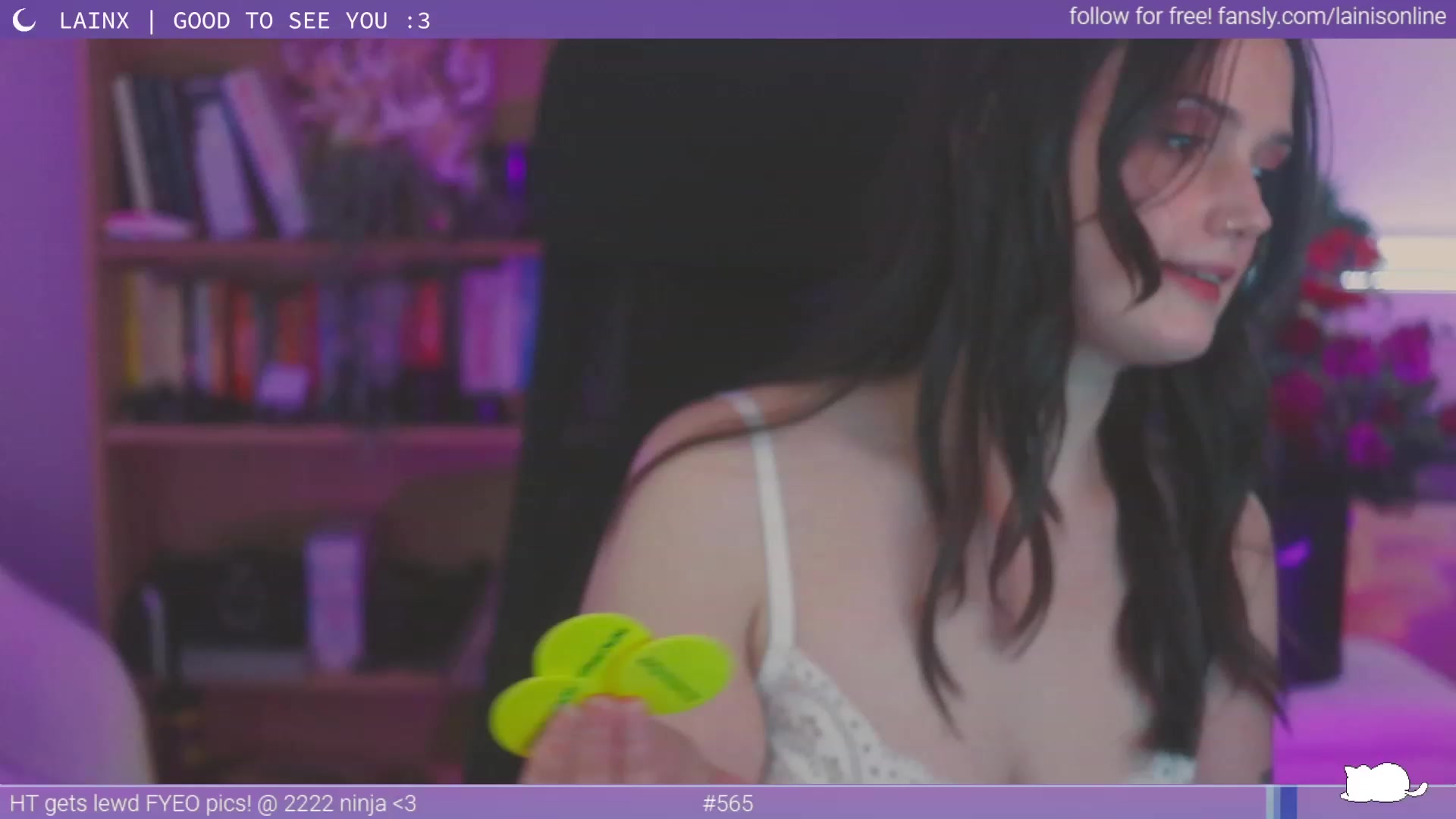 Gallery image thumbnail from Lainx's myfreecams stream on, 10/06/2023, 07:34 image 19 of 20