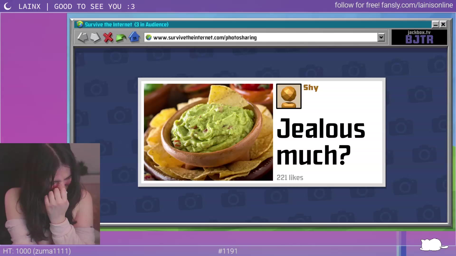 Gallery image thumbnail from Lainx's myfreecams stream on, 11/19/2023, 08:39 image 18 of 20