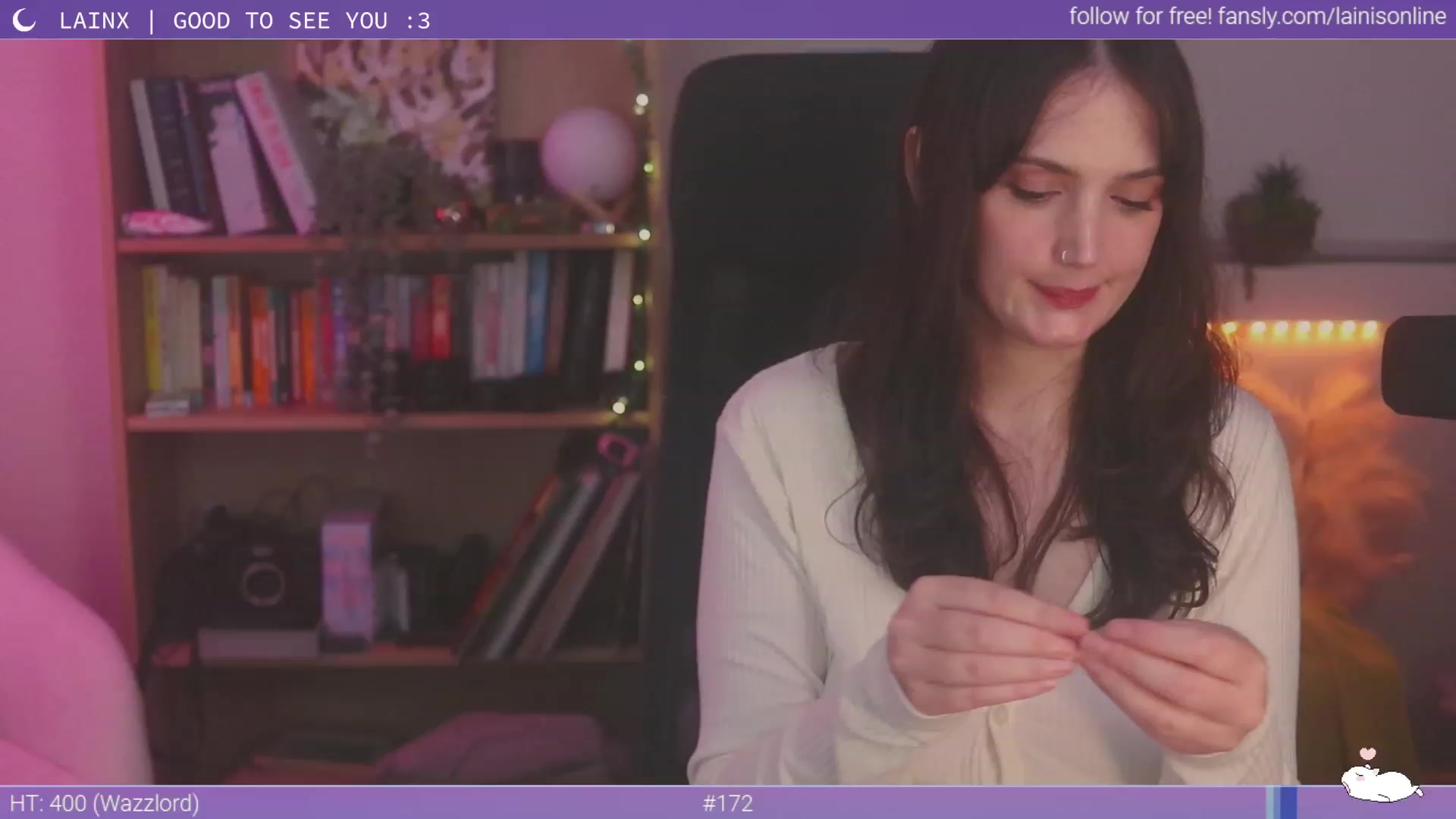 Gallery image thumbnail from Lainx's myfreecams stream on, 01/02/2024, 11:43 image 17 of 20