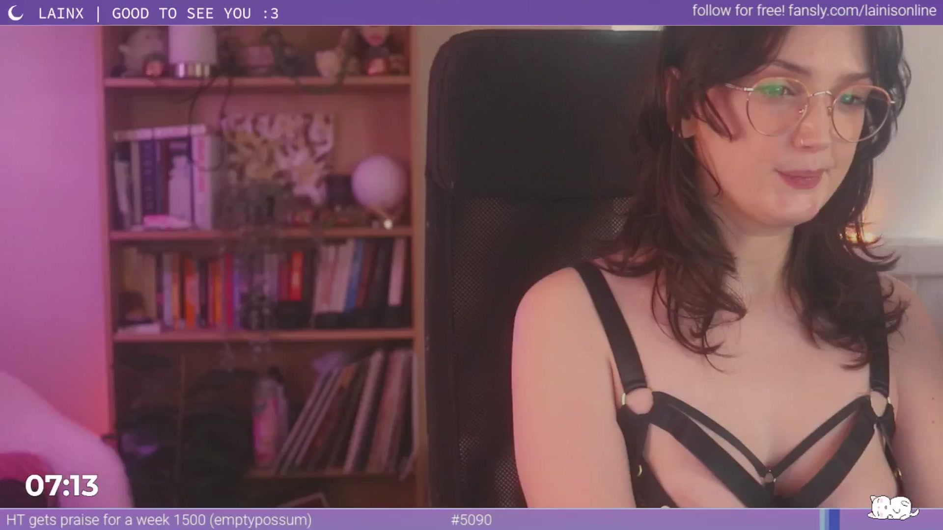 Gallery image thumbnail from Lainx's myfreecams stream on, 07/22/2024, 06:26 image 14 of 20