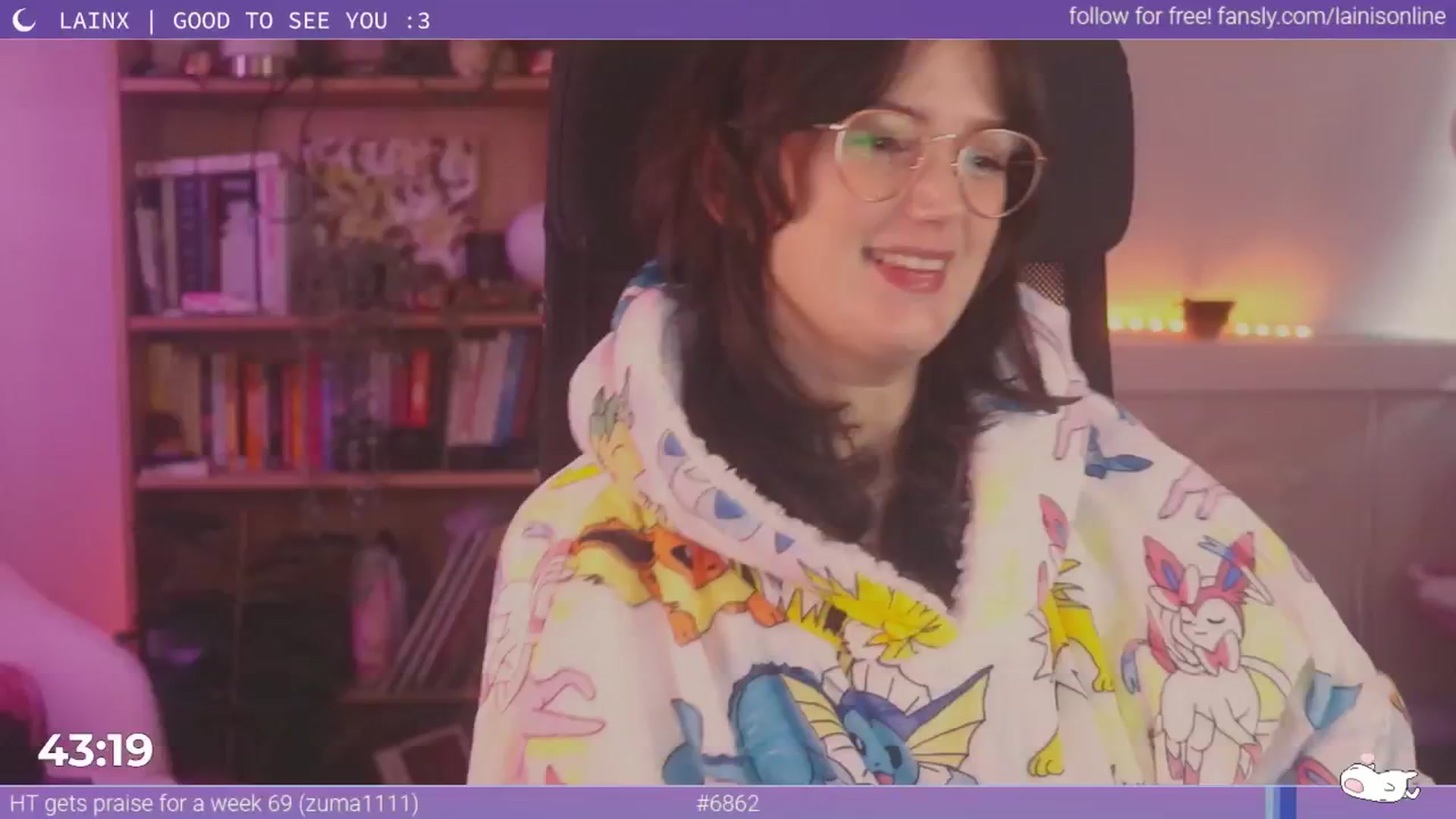Gallery image thumbnail from Lainx's myfreecams stream on, 07/22/2024, 06:26 image 6 of 20