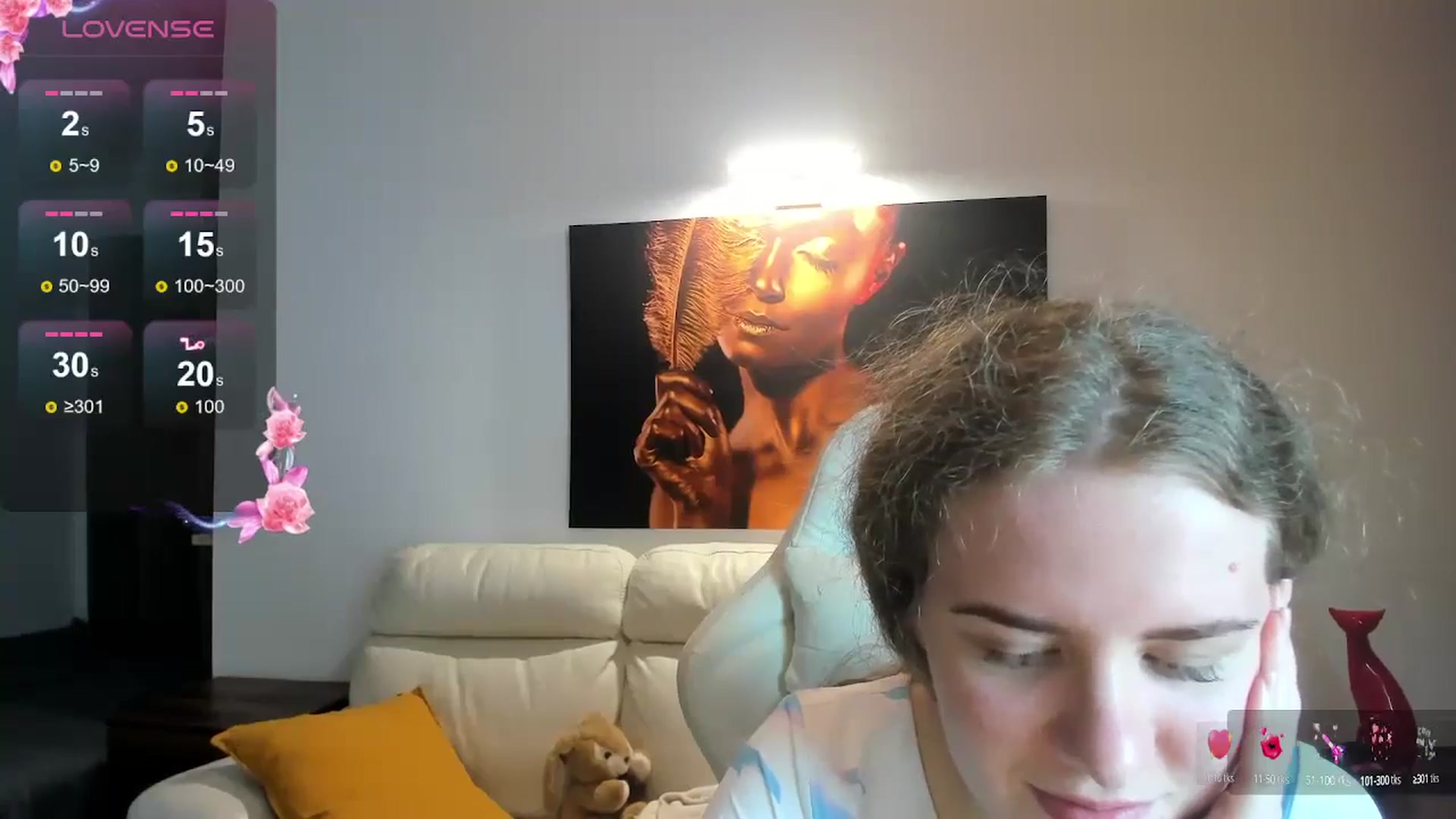 Gallery image thumbnail from LanaBelll's myfreecams stream on, 05/18/2024, 18:06 image 17 of 20