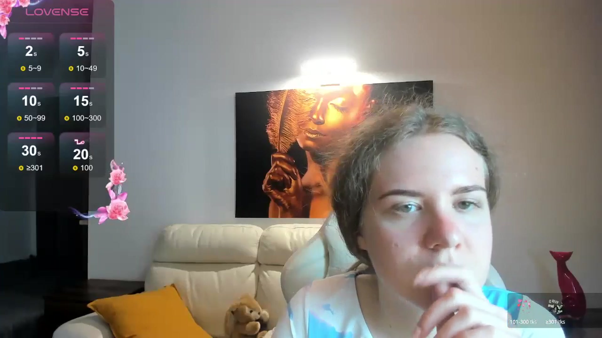 Gallery image thumbnail from LanaBelll's myfreecams stream on, 05/18/2024, 18:06 image 13 of 20