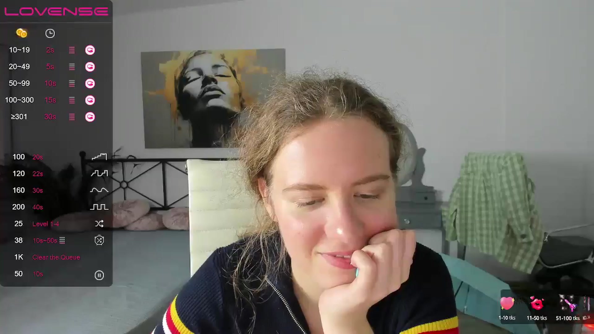 Gallery image thumbnail from LanaBelll's myfreecams stream on, 10/02/2024, 18:53 image 6 of 20