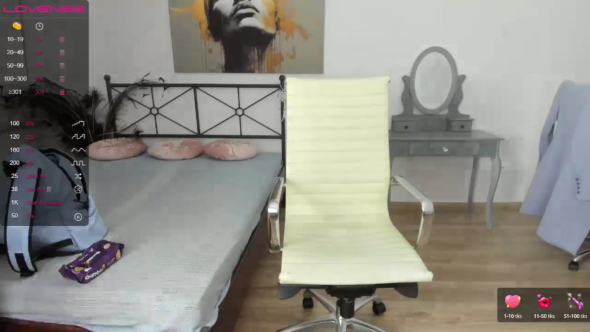 Gallery image thumbnail from LanaBelll's myfreecams stream on, 10/05/2024, 20:16 image 20 of 20