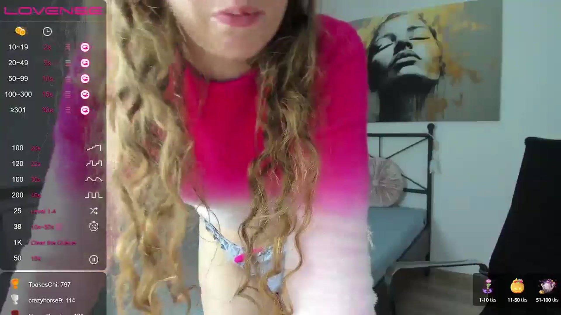 Gallery image thumbnail from LanaBelll's myfreecams stream on, 10/25/2024, 18:37 image 13 of 20