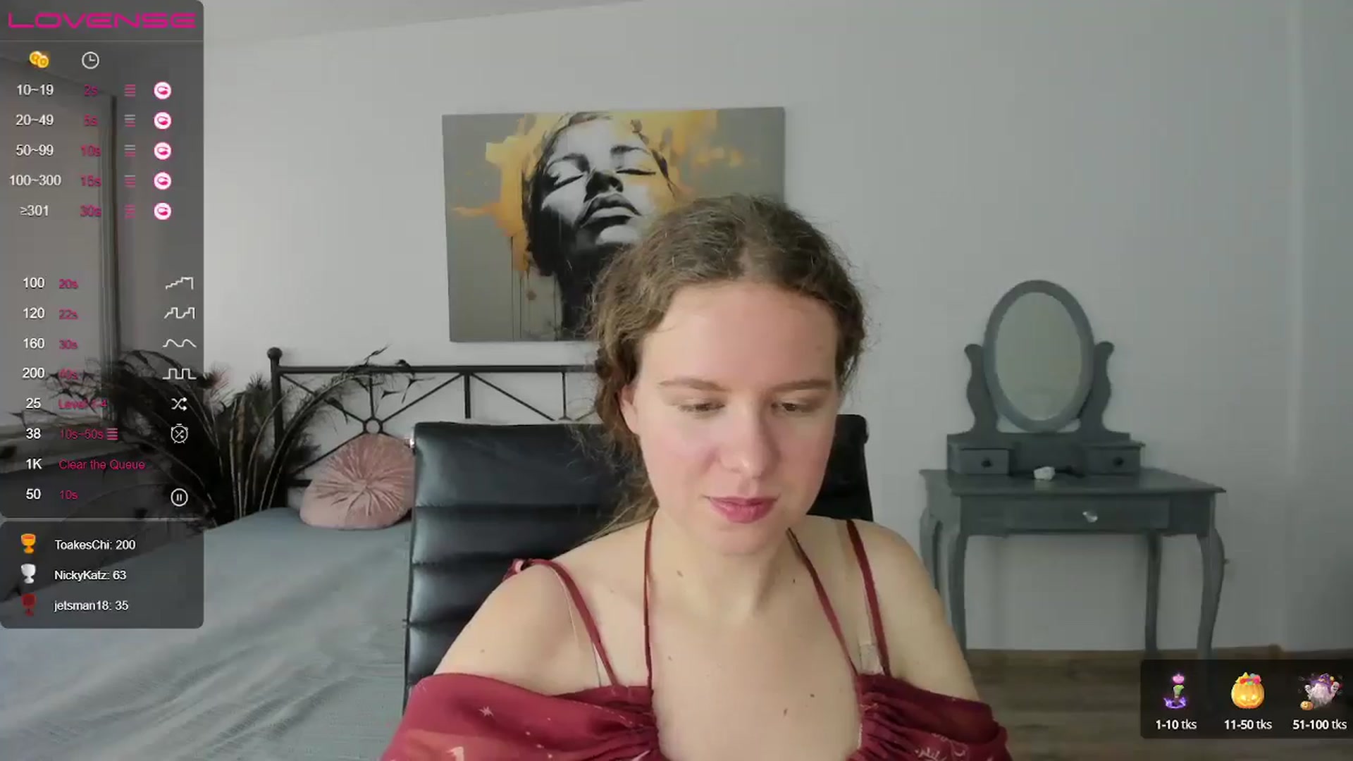 Gallery image thumbnail from LanaBelll's myfreecams stream on, 10/27/2024, 15:33 image 14 of 20