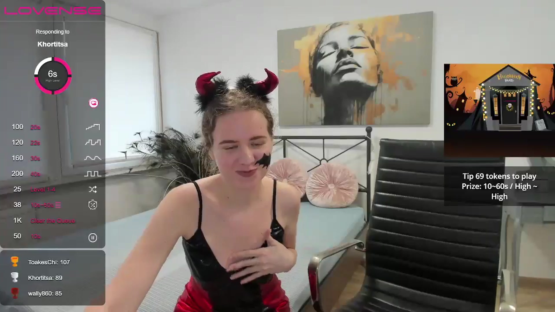 Gallery image thumbnail from LanaBelll's myfreecams stream on, 10/31/2024, 15:41 image 8 of 20