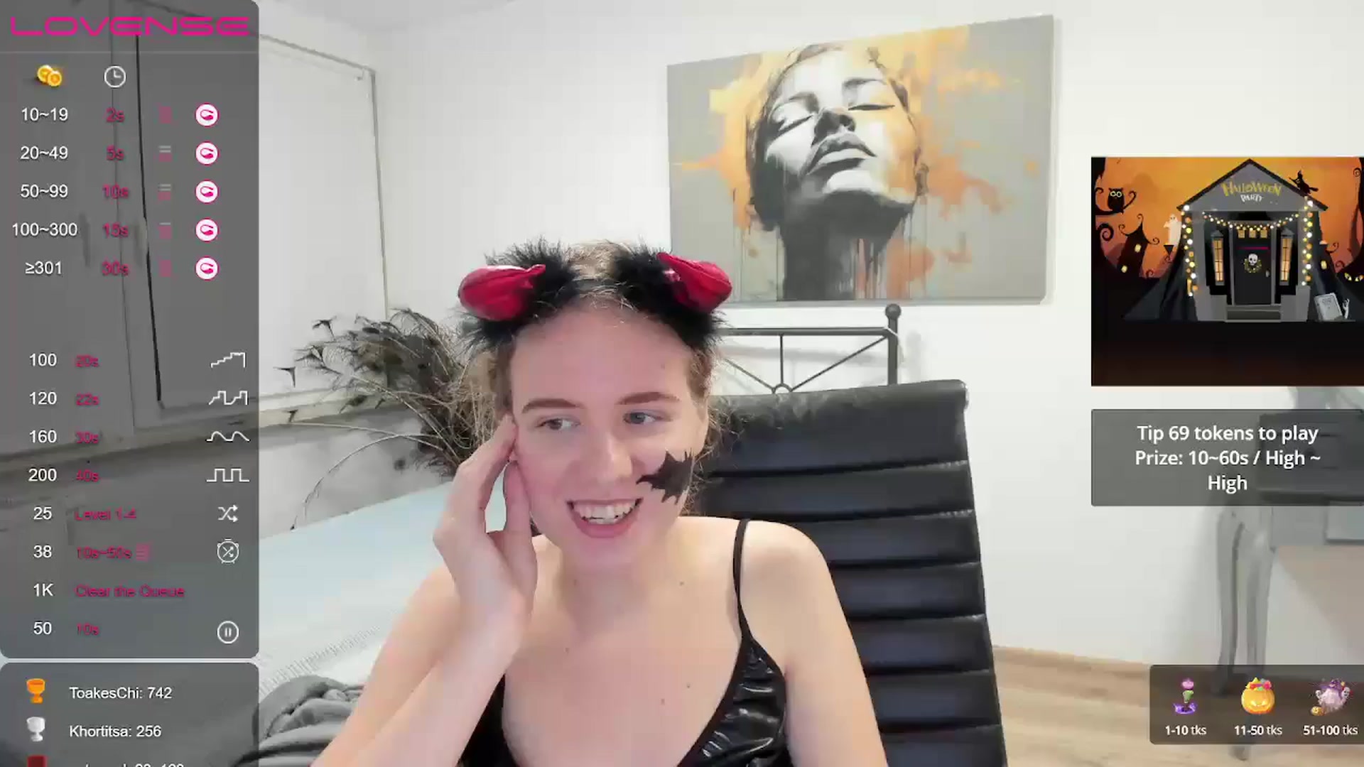 Gallery image thumbnail from LanaBelll's myfreecams stream on, 10/31/2024, 21:06 image 14 of 20