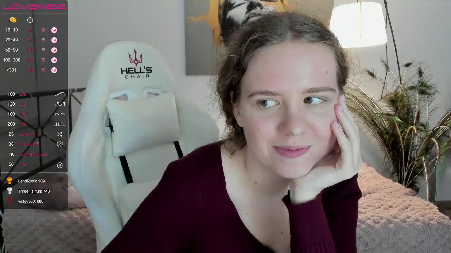 Gallery image thumbnail from LanaBelll's myfreecams stream on, 11/25/2024, 20:34 image 9 of 20