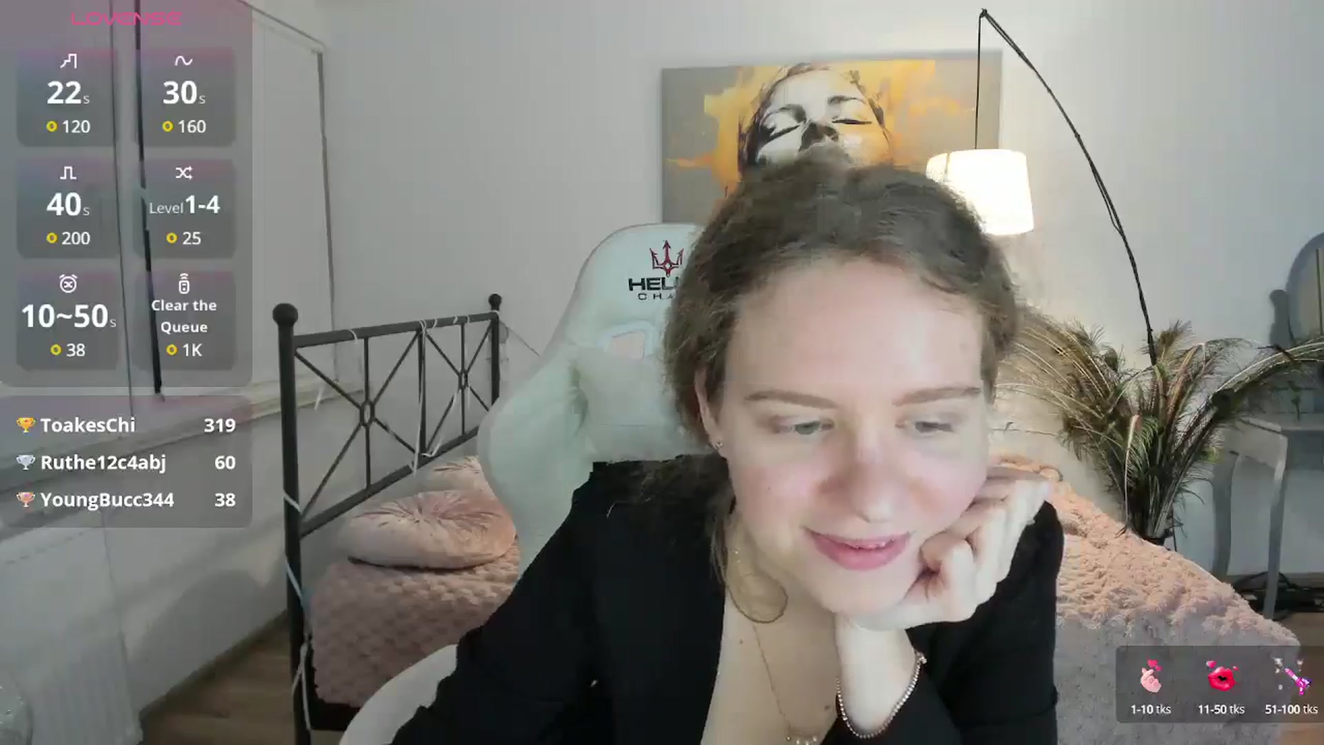Gallery image thumbnail from LanaBelll's myfreecams stream on, 12/15/2024, 20:51 image 10 of 20