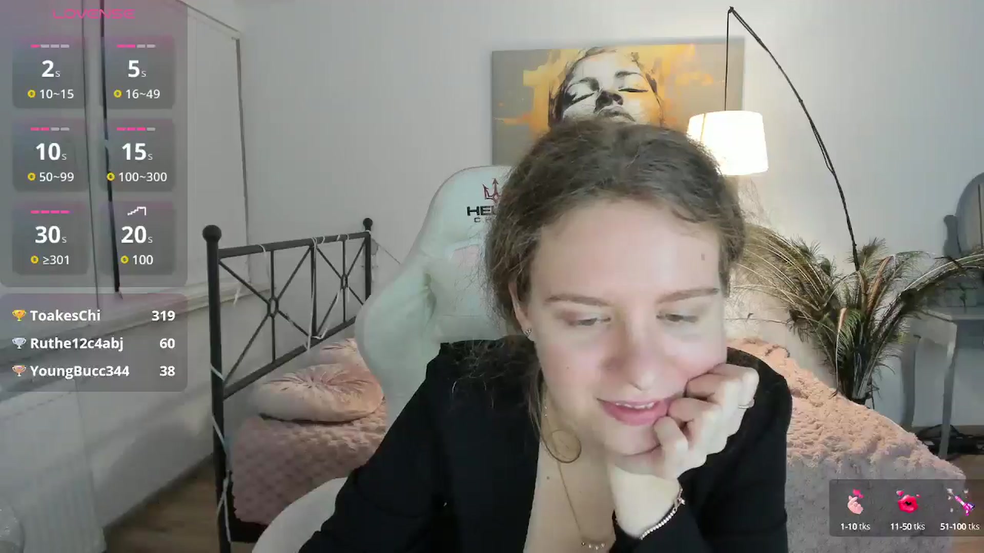 Gallery image thumbnail from LanaBelll's myfreecams stream on, 12/15/2024, 20:51 image 11 of 20