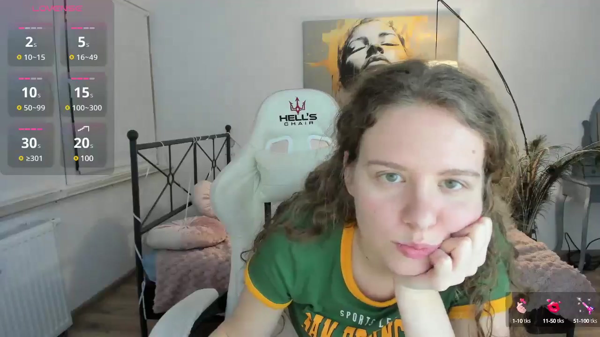 Gallery image thumbnail from LanaBelll's myfreecams stream on, 12/19/2024, 20:25 image 3 of 20